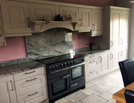 Can’t thank the team at Stone Synergy enough, I was very indecisive about my worktops, but the fact that we could go and choose our granite slab. Taking the painted door was great, it made it much easier to make the final choice and we are very happy with the finished results.