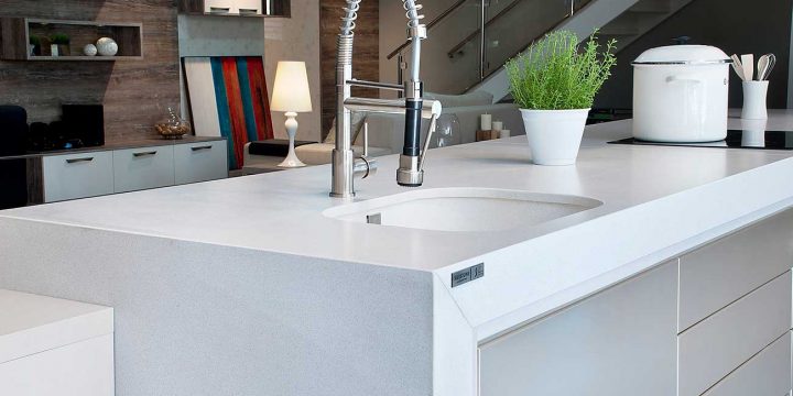 Stylish and practical Silestone worktops