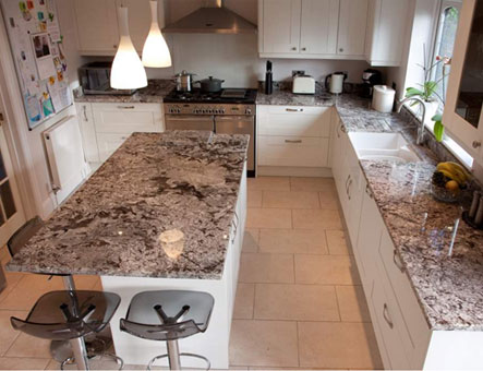 New Granite worktops gave our kitchen a new lease of life, we were able to go a pick out our own slab. Which made the whole selection process very interesting. Template and fitting went smoothly with no mess left by the fitters.